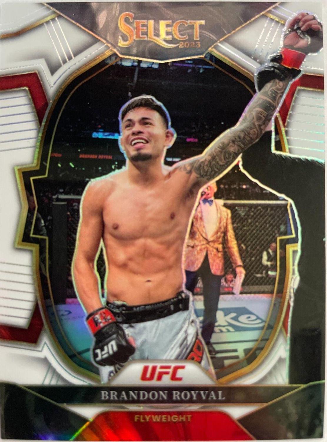 Brandon Royval 2023 Panini Select UFC Concourse #30 White