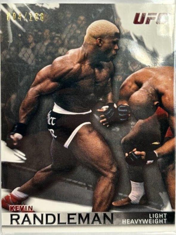 Kevin Randleman 2010 Topps UFC Knockout Base #3 Silver