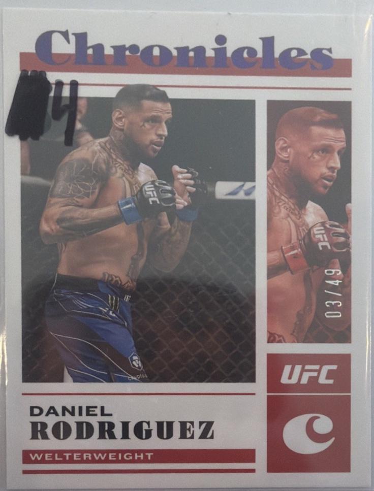 Daniel Rodriguez 2023 Panini Chronicles UFC Base Chronicles #42 Purple