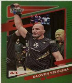 Glover Teixeira 2022 Panini Donruss UFC Base #89 Green