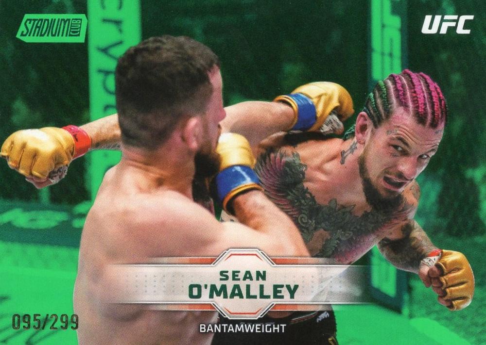Sean O'Malley 2026 Topps Stadium Club UFC Base #26 Green
