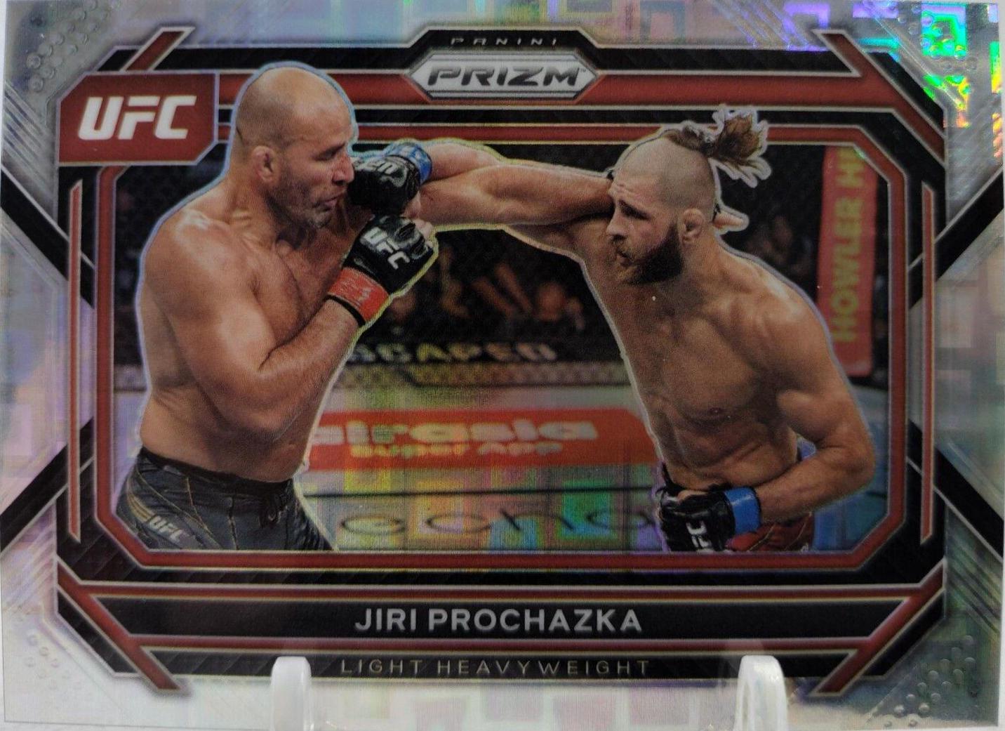 Jiri Prochazka 2023 Panini Prizm UFC Base #54 Silver