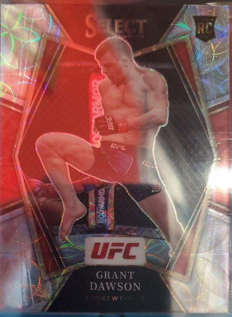 Grant Dawson 2022 Panini Select UFC Premier Level #107 Silver