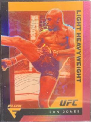 Jon Jones 2021 Panini Chronicles UFC Base Flux #246 Pink