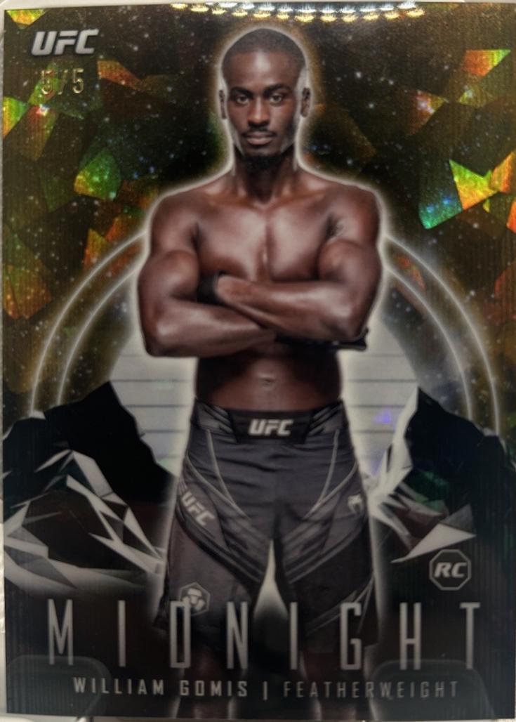 William Gomis 2024 Topps Midnight UFC Base #74 Daybreak