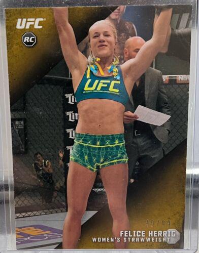 Felice Herrig 2015 Topps UFC Knockout Base #2 Gold