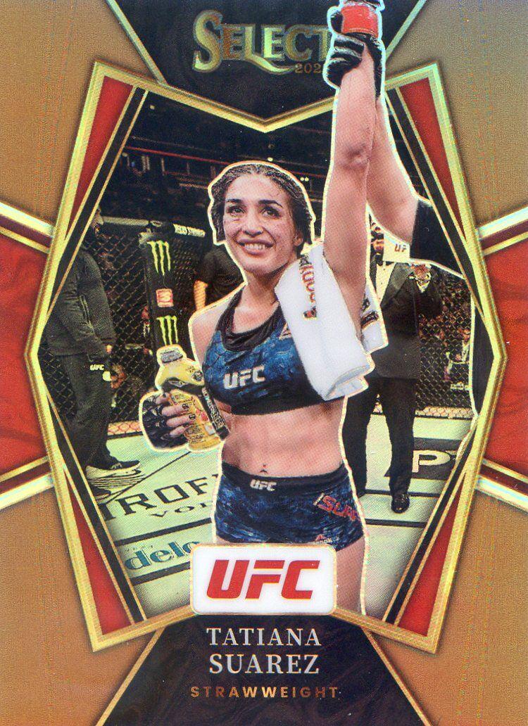 Tatiana Suarez 2022 Panini Select UFC Premier Level #198 Bronze