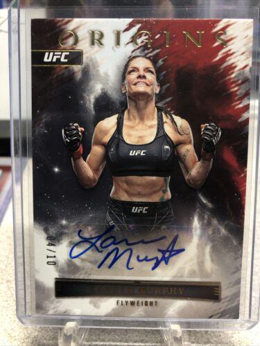 Lauren Murphy 2023 Panini Chronicles UFC Origins Autographs #28 Gold