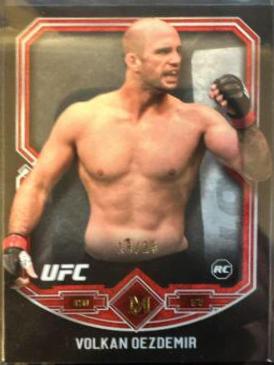 Volkan Oezdemir 2017 Topps Museum Collection UFC Base #21 Ruby