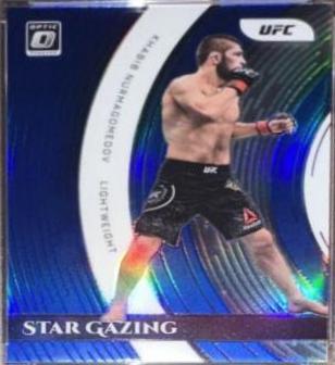 Khabib Nurmagomedov 2022 Panini Donruss Optic UFC Star Gazing #21 Blue