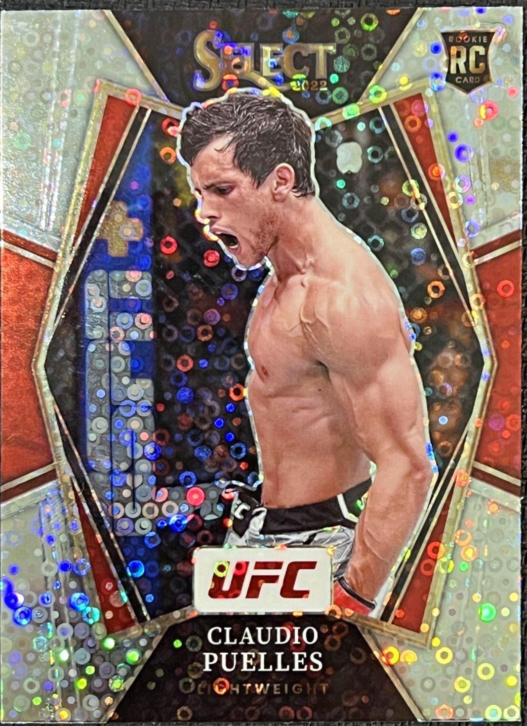 Claudio Puelles 2022 Panini Select UFC Premier Level #120 Disco