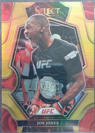 Jon Jones 2023 Panini Select UFC Premier Level #154 Gold