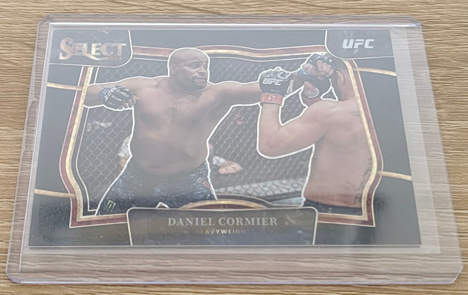 Daniel Cormier 2023 Panini Select UFC Octagonside #218 Red Blue Prizm