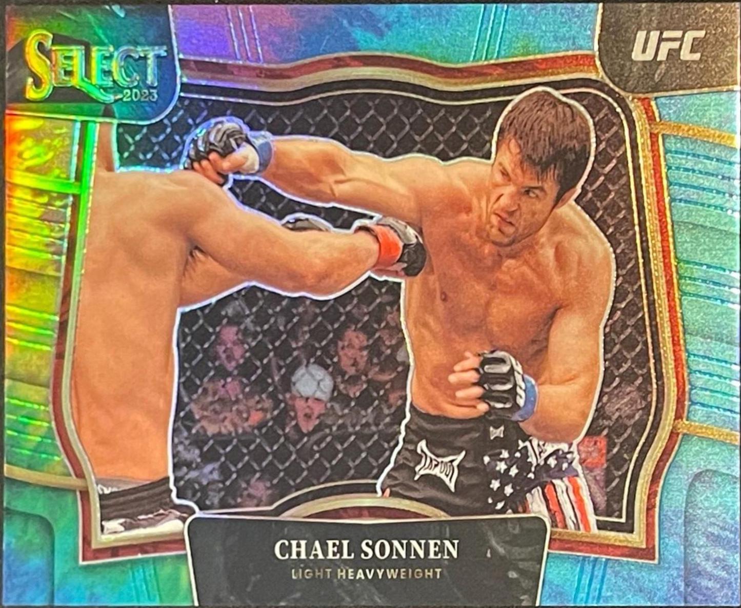 Chael Sonnen 2023 Panini Select UFC Octagonside #226 Tie Dye