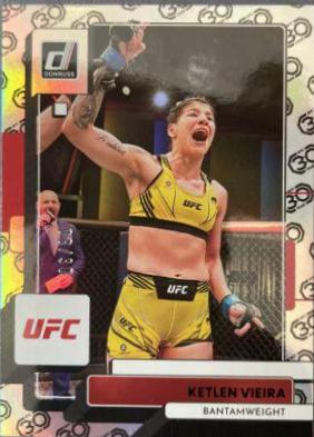 Ketlen Vieira 2023 Panini Donruss UFC Base #154 30th Anniversary