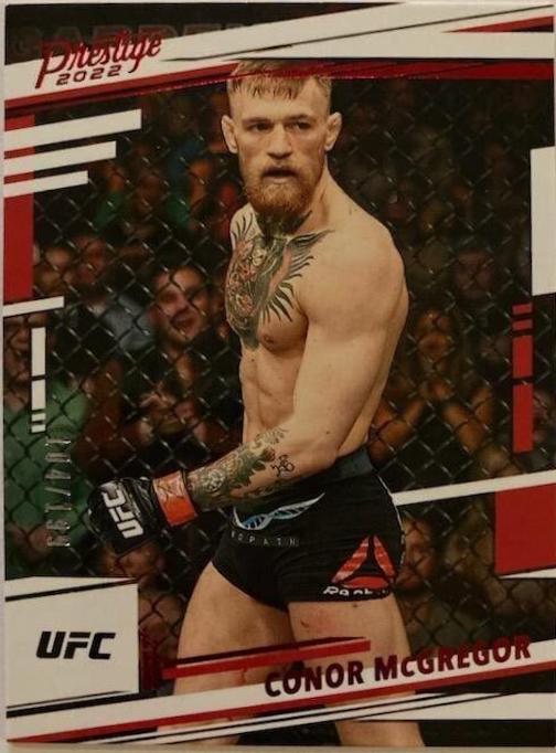 Conor McGregor 2022 Panini Chronicles UFC Base Prestige #171 Platinum