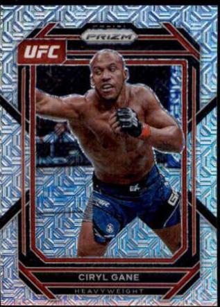 Ciryl Gane 2023 Panini Prizm UFC Base #115 Mojo