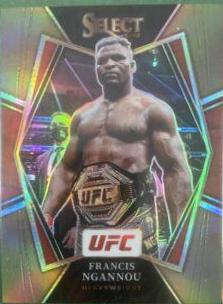 Francis Ngannou 2022 Panini Select UFC Premier Level #131 Bronze