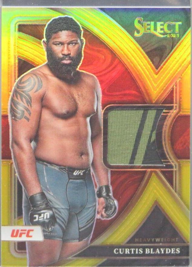Curtis Blaydes 2023 Panini Select UFC Mezzanine #321 Gold