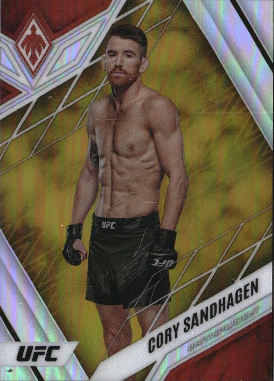 Cory Sandhagen 2023 Panini Chronicles UFC Base Phoenix #323 Gold