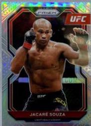 Ronaldo Souza 2021 Panini Prizm UFC Base #21 Silver