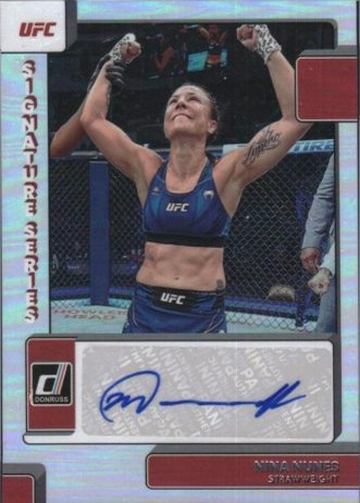 Amanda Nunes 2023 Panini Donruss UFC Signature Series #45 Gold