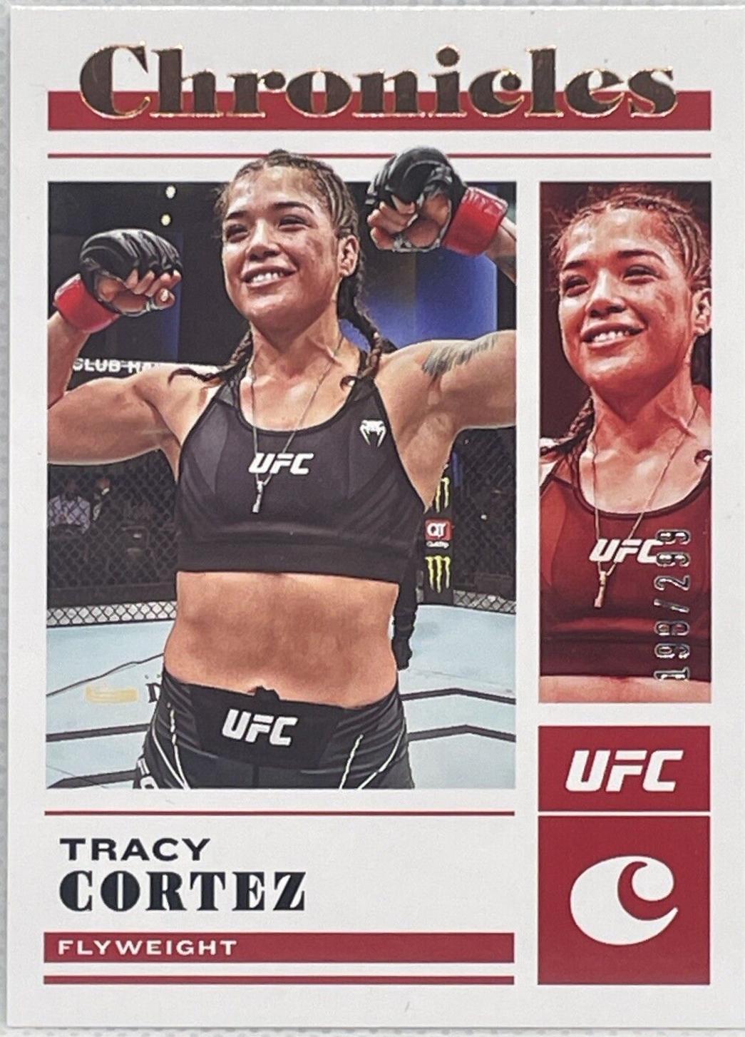 Tracy Cortez 2023 Panini Chronicles UFC Base Chronicles #31 Bronze