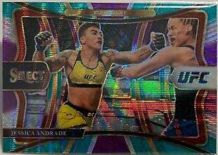 Jessica Andrade 2021 Panini Select UFC Premier Level #147 Tri Color
