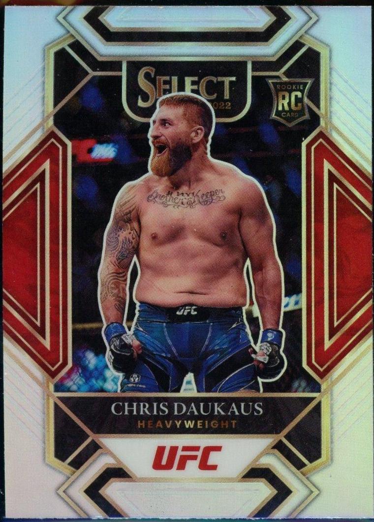 Chris Daukaus 2022 Panini Select UFC Mezzanine #313 Silver