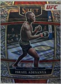 Israel Adesanya 2022 Panini Select UFC Concourse #25 Elephant