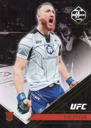 Joe Pyfer 2023 Panini Chronicles UFC Base Limited #207 Platinum