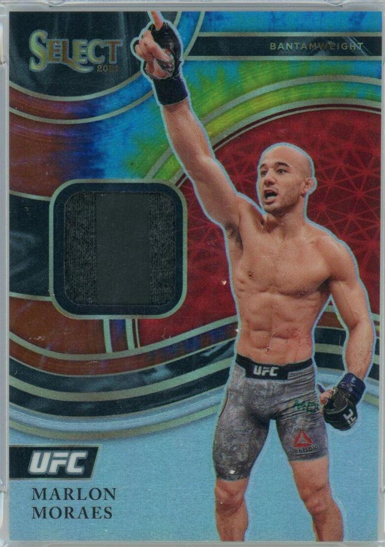 Marlon Moraes 2021 Panini Select UFC Octagonside #258 Tie Dye