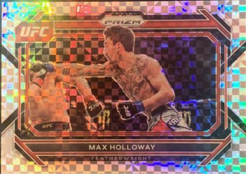 Max Holloway 2023 Panini Prizm UFC Base #67 Lucky Envelopes