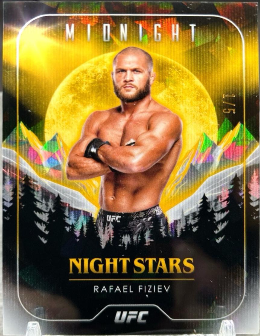 Rafael Fiziev 2024 Topps Midnight UFC Night Stars #NS-12 Daybreak