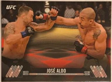 José Aldo 2017 Topps UFC Knockout Base #20 Red