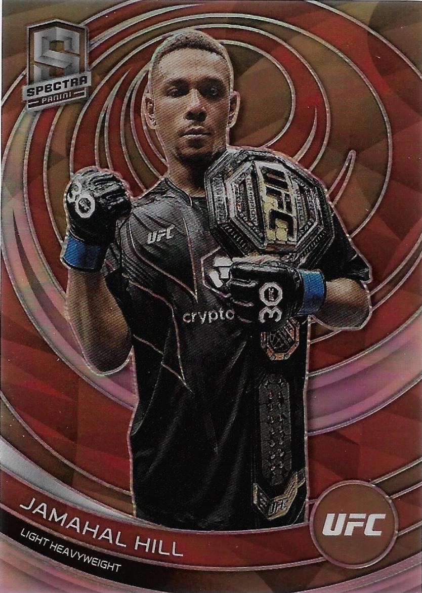 Jamahal Hill 2023 Panini Chronicles UFC Base Spectra #396 Bronze