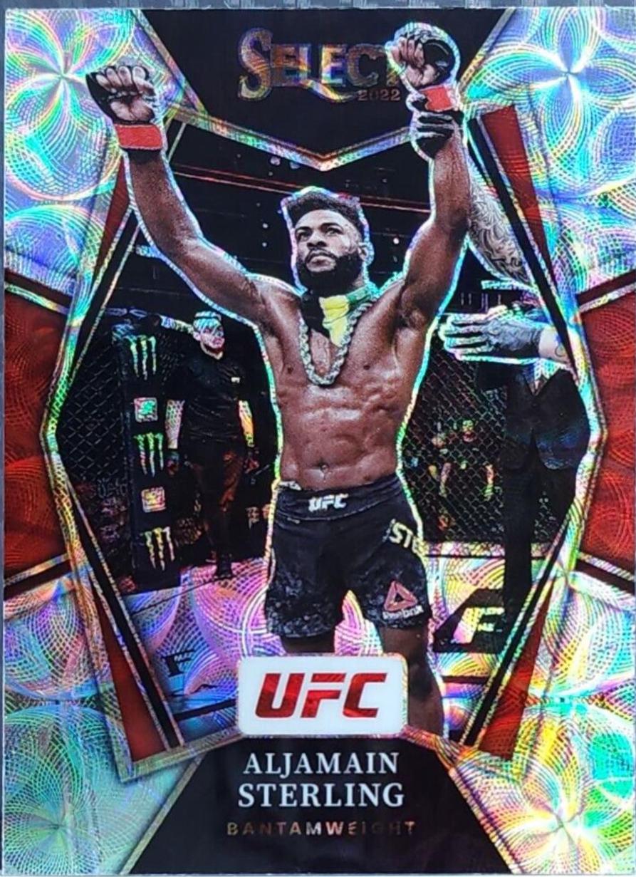 Aljamain Sterling 2022 Panini Select UFC Premier Level #153 Scope