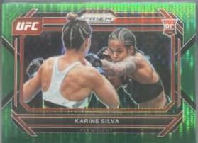 Karine Silva 2023 Panini Prizm UFC Base #25 Green Pulsar