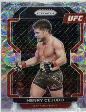 Henry Cejudo 2022 Panini Prizm UFC Base #105 Premium