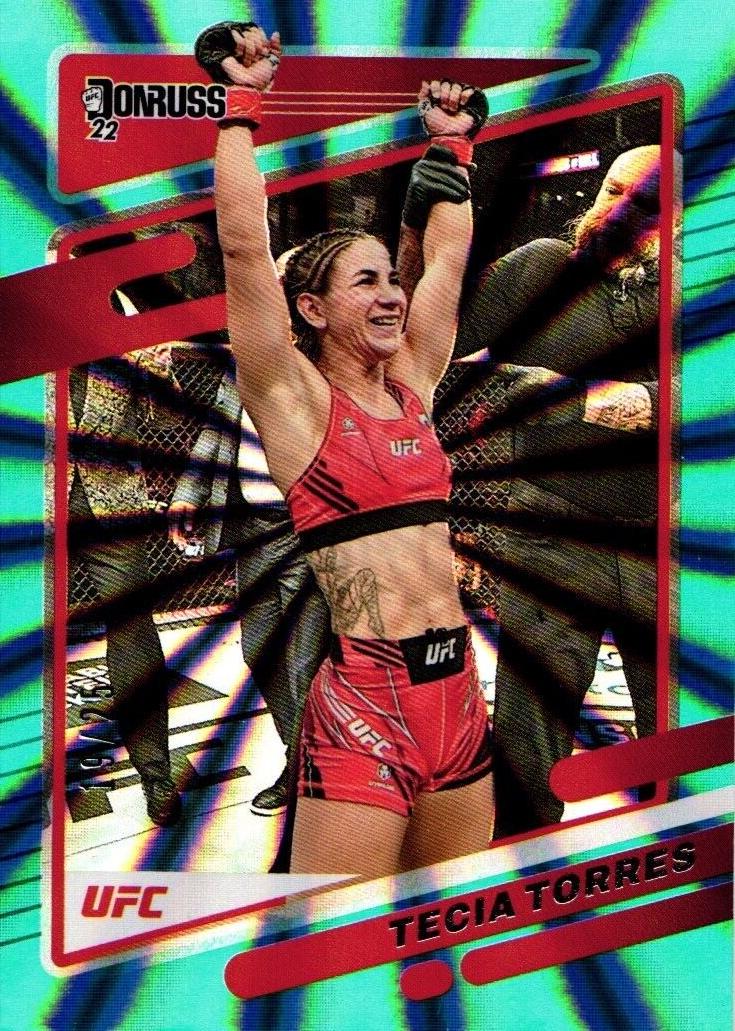 Tecia Pennington 2022 Panini Donruss UFC Base #108 Teal