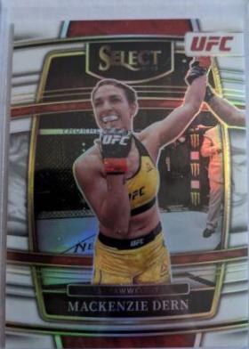 Mackenzie Dern 2022 Panini Select UFC Concourse #10 White