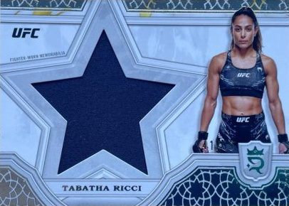 Tabatha Ricci 2024 Topps Royalty UFC Star Relics #SRR-15 Green