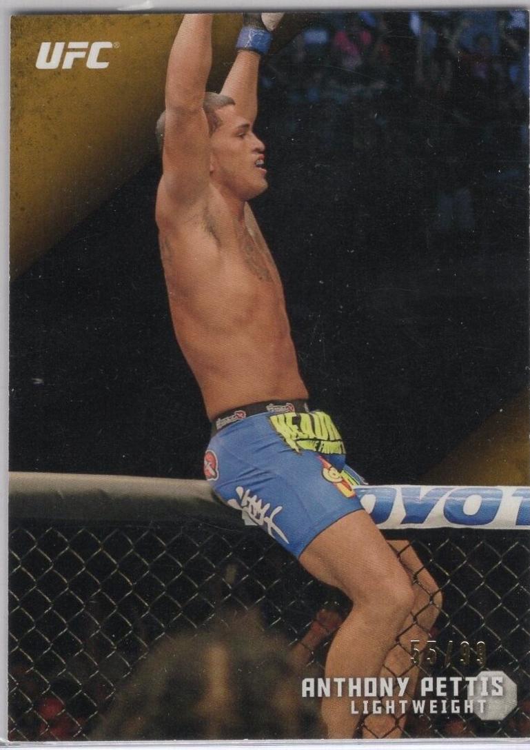 Anthony Pettis 2015 Topps UFC Knockout Base #47 Gold