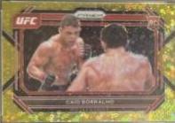 Caio Borralho 2023 Panini Prizm Under Card UFC Base #68 Gold