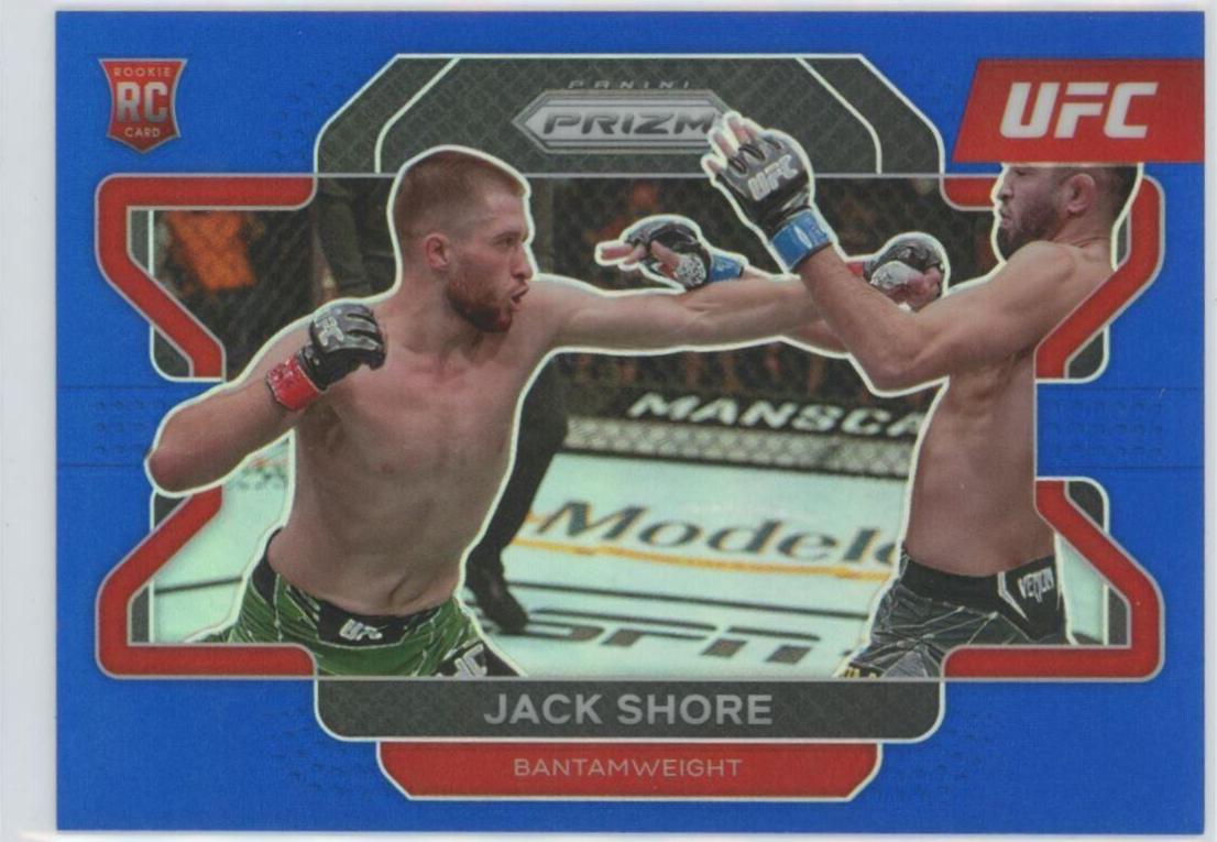 Jack Shore 2022 Panini Prizm UFC Base #33 Blue