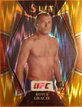 Royce Gracie 2022 Panini Select UFC Premier Level #118 Orange
