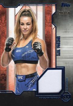 Miesha Tate 2025 Topps Knockout UFC Knockout Relics #KOR-MT Blue