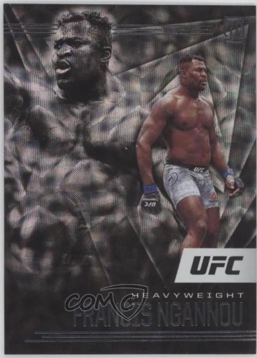 Francis Ngannou 2021 Panini Chronicles UFC Base Illusions #167 Asia