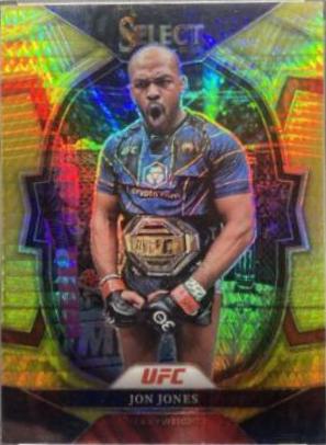 Jon Jones 2023 Panini Select UFC Concourse #96 Lucky Envelopes