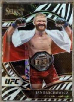 Jan Błachowicz 2021 Panini Select UFC Octagonside #225 Disco